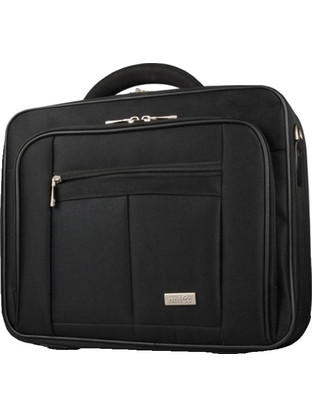 Natec Boxer Τσάντα Laptop Ώμου 17.3" Black