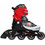 Αθλοπαιδιά Inline Αυξομειούμενα Rollers Μαύρα Κόκκινα 2.1084