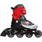 Αθλοπαιδιά Inline Αυξομειούμενα Rollers Μαύρα Κόκκινα 2.1084