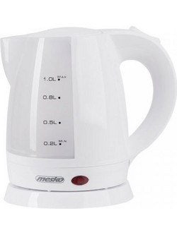 Mesko MS-1276 Βραστήρας 1lt 1600W με Ρύθμιση Θερμοκρασίας