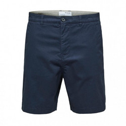 Selected Ανδρική Βερμούδα Chino Navy Μπλε 16083844