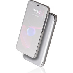 Naxius View Book Case Silver (iPhone 11)