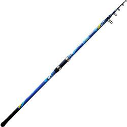 Oceanic Team Thalassa Καλάμι Ψαρέματος για Surf Casting Carbon Τηλεσκοπικό 4.5m 100-200gr