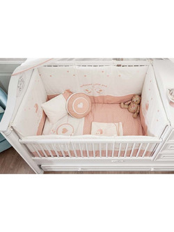 Cilek Baby Romantic White/Pink 6τμχ RO-4169