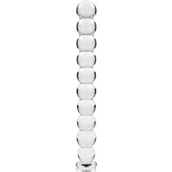 Ibiza Nebula Series 22 Borosilicate Γυάλινο Dildo 21.5cm Clear