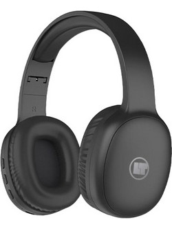 Lamtech LAM113003 Ασύρματα Bluetooth Ακουστικά Over Ear με Noise Canceling Μαύρα