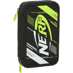 Safta Nerf Get Ready Κασετίνα Γεμάτη με 2 Θήκες Μαύρη 412440854