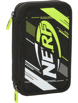 Safta Nerf Get Ready Κασετίνα Γεμάτη με 2 Θήκες Μαύρη 412440854