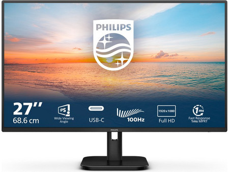 Philips 27E1N1300A IPS Monitor 27" 1920x1080 FHD 100Hz 4ms