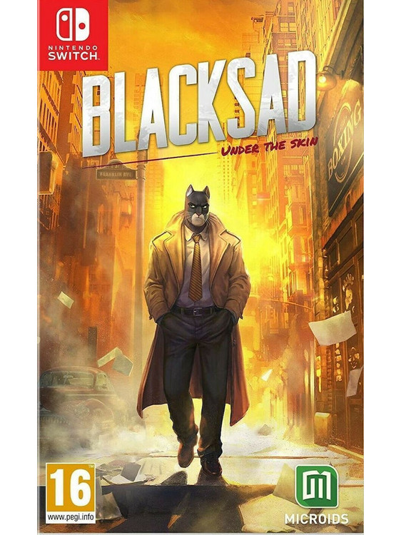 Blacksad Under The Skin Key Nintendo Switch