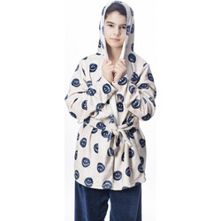 Galaxy Παιδική Ρόμπα Fleece Χειμωνιάτικη Εκρού 854