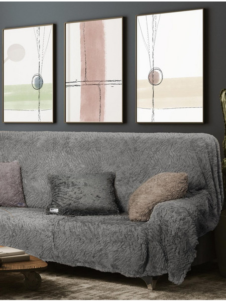 MADI Ριχτάρι Τριθέσιου Καναπέ 180x300 Soggy Taupe