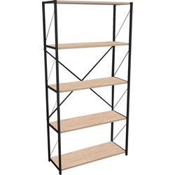 Pakoworld Tikilmo Βιβλιοθήκη 88x34x180cm 321-000003
