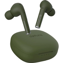Defunc True Entertainment Ακουστικά Bluetooth In Ear Ανθεκτικά στο Νερό Green