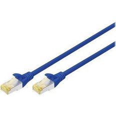 Digitus S/FTP Cat.6a Καλώδιο Δικτύου Ethernet 2m Blue 10τμχ