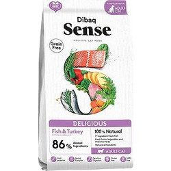 Dibaq Sense Cat Holistic Hypoallergenic Grain Free Delicious Fish 1.5kg