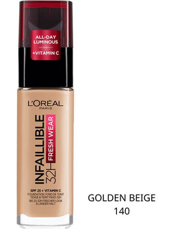 L'Oreal Paris Infaillible 32h Fresh Wear 140 Liquid Make Up 30ml