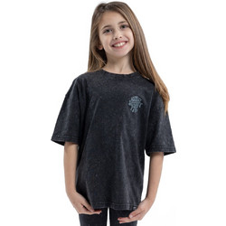 District75 Παιδικό T-Shirt Κοντομάνικο Μαύρο 124KGSS-091-071