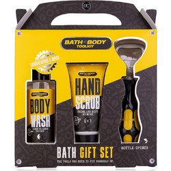 Accentra Men's Shower Gel 100ml + Hand Scrub 50ml + Multitool