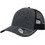 Atlantis 889 Rapper Ανδρικό Καπέλο Jockey με Δίχτυ Snapback Υφασμάτινο Melange Grey