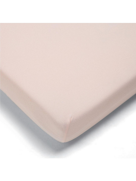 Mamas & Papas Βρεφικό Σεντόνι Κούνιας Βαμβακερό Pearl 70x142 Pink