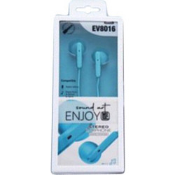 Elmcoei EV8016 Handsfree Earbud 3.5mm Light Blue