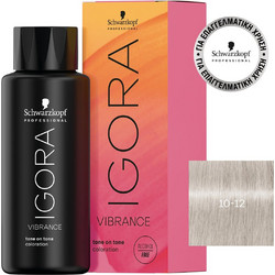 Schwarzkopf Igora Vibrance 10-12 Κατάξανθο Μπλε Σαντρέ Βιολετί Ημιμόνιμη Βαφή Μαλλιών 60ml
