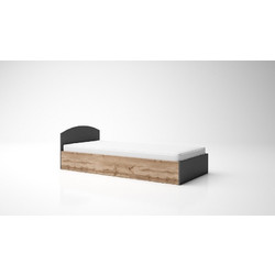 Diommi Apolo9 Κρεβάτι Μονό Ξύλινο 90x200cm 33-250