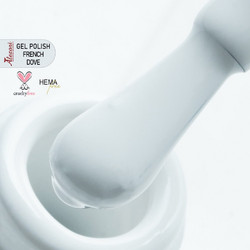 Alezori French Dove Hemma Free Gel Polish Ημιμόνιμο Βερνίκι Νυχιών 15ml