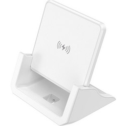 Lamtech Ασύρματος Φορτιστής Qi Pad 15W Power Delivery White LAM113355