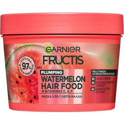 Garnier Fructis Hair Food Watermelon Μάσκα Μαλλιών για Όγκο για Λεπτά Μαλλιά 400ml