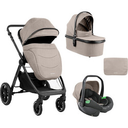 KikkaBoo Ava Καρότσι Μωρού 3 σε 1 Beige