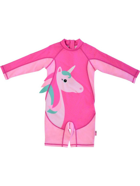 Zoocchini Unicorn Αντηλιακό UV Βρεφικό Μαγιό Ολόσωμο για Κορίτσι Φούξια ZOO12416