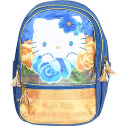 SunCe Hello Kitty Σχολική Τσάντα Πλάτης Δημοτικού Μπλε HKH-7320