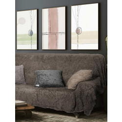 MADI Ριχτάρι Τριθέσιου Καναπέ 180x300 Soggy Brown