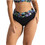 Dorina Ψηλόμεσο Bikini Slip Floral Μαύρο Πολύχρωμο FXHI0017MI010-BK0072
