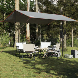 vidaXL Σκίαστρο Παραλίας Γκρι 400x294cm 94663
