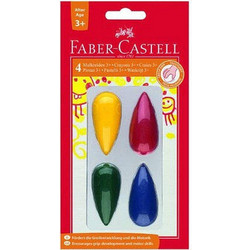 Faber-Castell Drop Κηρομπογιές Σετ 4τμχ