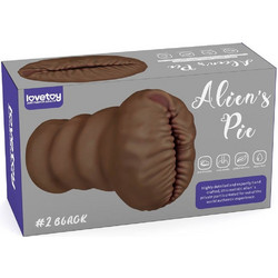Lovetoy Aliens Pie 2 Pocket Pussy Αυνανιστήρι Brown