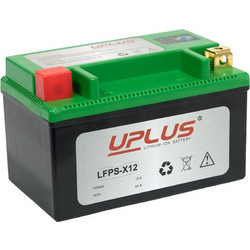 Uplus Μπαταρία Μοτοσυκλέτας LFPS-X12 4Ah