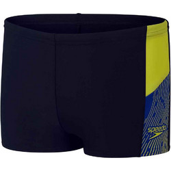 Speedo Dive Αθλητικό Παιδικό Μαγιό Boxer για Αγόρι Μαύρο Κίτρινο 003157-16848