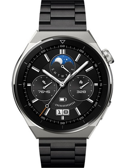 Hoco WH06 Grand Series Λουράκι Μεταλλικό Black (Universal 20mm)