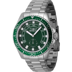 Invicta Pro Diver Ανδρικό Ρολόι με Ασημί Μεταλλικό Μπρασελέ 47126