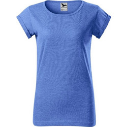 Malfini Fusion Γυναικείο Αθλητικό T-Shirt Μωβ MLI-164M5