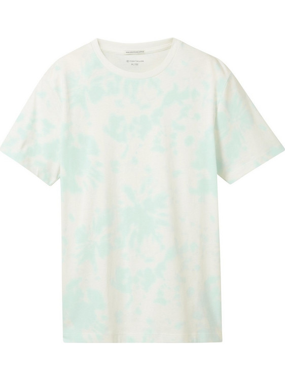 Tom Tailor Παιδικό T-Shirt Κοντομάνικο Λευκό Γαλάζιο 1041739-35523