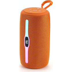 T&G TG-675 Ηχείο Bluetooth 8W με Ραδιόφωνο Πορτοκαλί