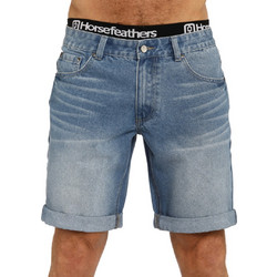 Horsefeathers Ανδρική Βερμούδα Τζιν Μπλε SM1348A