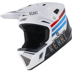 Kenny Decade Smash Patriot Κράνος Ποδηλάτου Βουνού / Downhill / BMX / Dirt Full Face MIPS Λευκό