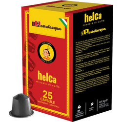 Passalacqua Coffee Κάψουλες Espresso Helca Συμβατές με Μηχανή Nespresso 25τμχ