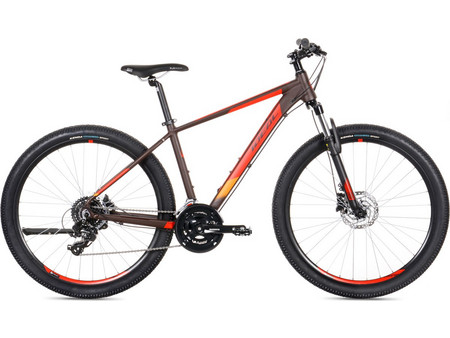 Ideal Strobe 2024 Mountain Bike 27.5" Αλουμινίου με 16 Ταχύτητες και Δισκόφρενα Κόκκινο Πορτοκαλί